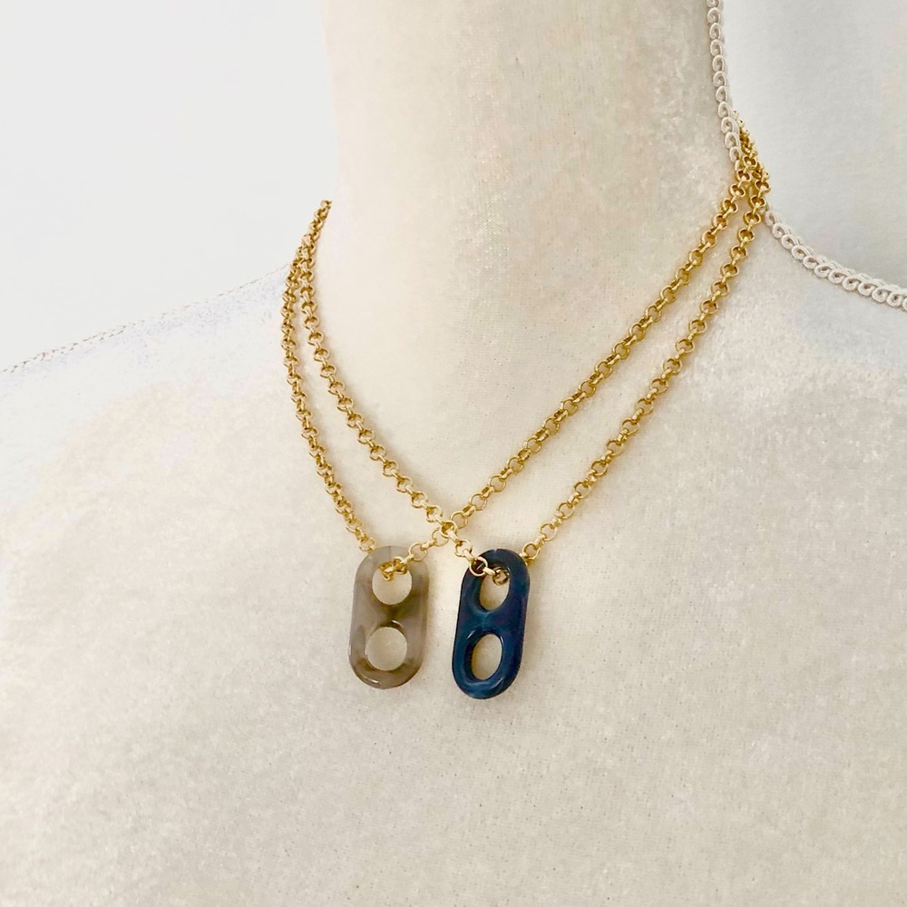 Acrylic Soda Can Tan Charm/ necklace (Set)